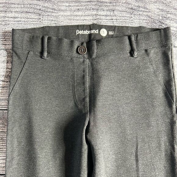Betabrand Dress Pant Yoga Pants in gray size small - Picture 2 of 13